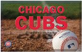 Fan Mats MLB Cubs Scraper Ball or Camo Mats Fan Mats MLB Cubs Scraper Ball or Camo Mats