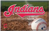 Fan Mats MLB Indians Scraper Ball or Camo Mats Fan Mats MLB Indians Scraper Ball or Camo Mats