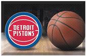 Fan Mats NBA Pistons Scraper Ball Mat Fan Mats NBA Pistons Scraper Ball Mat