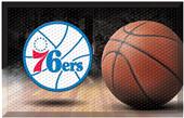 Fan Mats NBA 76ers Scraper Ball Mat Fan Mats NBA 76ers Scraper Ball Mat