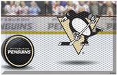 Fan Mats NHL Penguins Scraper Puck or Camo Mats Fan Mats NHL Penguins Scraper Puck or Camo Mats
