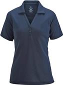 Edwards Womens Polo Shirt w/Johnny Collar Edwards Womens Polo Shirt w/Johnny Collar