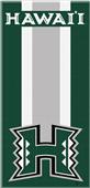Northwest NCAA Hawaii Zone Read Beach Towel Northwest NCAA Hawaii Zone Read Beach Towel
