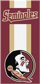 Northwest NCAA Florida State Zone Read Beach Towel Northwest NCAA Florida State Zone Read Beach Towel