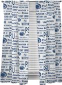 Northwest NCAA Penn State Anthem Window Panel Pair Northwest NCAA Penn State Anthem Window Panel Pair