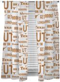 Northwest NCAA Texas Anthem Window Panels Pair Northwest NCAA Texas Anthem Window Panels Pair