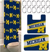 Northwest NCAA Michigan 15-Piece Bath Set Northwest NCAA Michigan 15-Piece Bath Set