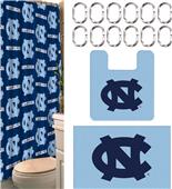 Northwest NCAA UNC 15-Piece Bath Set Northwest NCAA UNC 15-Piece Bath Set