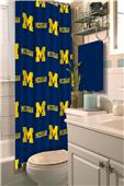 Northwest NCAA Michigan Shower Curtain Northwest NCAA Michigan Shower Curtain