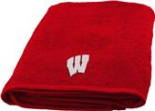 Northwest NCAA Wisconsin Appliqué Bath Towel Northwest NCAA Wisconsin Appliqué Bath Towel