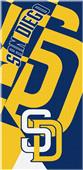 Northwest MLB Padres Puzzle Beach Towel Northwest MLB Padres Puzzle Beach Towel