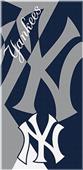 Northwest MLB Yankees Puzzle Beach Towel Northwest MLB Yankees Puzzle Beach Towel