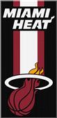Northwest NBA Heat Zone Read Beach Towel Northwest NBA Heat Zone Read Beach Towel