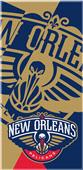Northwest NBA Pelicans Puzzle Beach Towel Northwest NBA Pelicans Puzzle Beach Towel