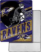 Northwest NFL Ravens Foot Pocket Throw Northwest NFL Ravens Foot Pocket Throw