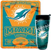 Northwest NFL Dolphins Mug N' Snug Set Northwest NFL Dolphins Mug N' Snug Set