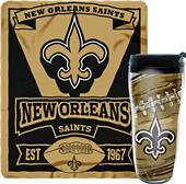 Northwest NFL Saints Mug N' Snug Set Northwest NFL Saints Mug N' Snug Set