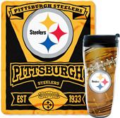 Northwest NFL Steelers Mug N' Snug Set Northwest NFL Steelers Mug N' Snug Set