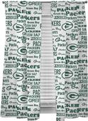 Northwest NFL Packers Anthem Window Panels Pair Northwest NFL Packers Anthem Window Panels Pair