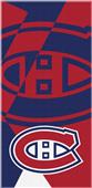 Northwest NHL Canadiens Puzzle Beach Towel Northwest NHL Canadiens Puzzle Beach Towel