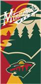 Northwest NHL Wild Puzzle Beach Towel Northwest NHL Wild Puzzle Beach Towel