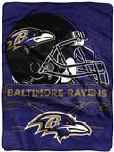 Northwest NFL Ravens Prestige Raschel Throw Northwest NFL Ravens Prestige Raschel Throw