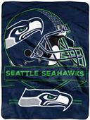 Northwest NFL Seahawks Prestige Raschel Throw Northwest NFL Seahawks Prestige Raschel Throw
