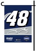 BSI NASCAR Jimmie Johnson #48 2-Sided Garden Flag BSI NASCAR Jimmie Johnson #48 2-Sided Garden Flag