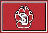 Fan Mats NCAA Univ. of South Dakota 5'x8' Rug Fan Mats NCAA Univ. of South Dakota 5'x8' Rug