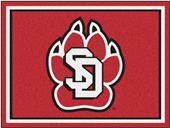 Fan Mats NCAA Univ. of South Dakota 8'x10' Rug Fan Mats NCAA Univ. of South Dakota 8'x10' Rug