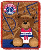 Northwest NBA Wizards Baby Woven Jacquard Throw Northwest NBA Wizards Baby Woven Jacquard Throw