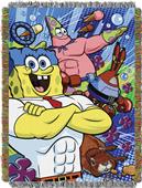 Northwest SpongeBob Snack Attack Tapestry Throw Northwest SpongeBob Snack Attack Tapestry Throw