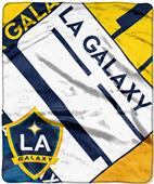MLS LA Galaxy Scramble Raschel Throw MLS LA Galaxy Scramble Raschel Throw