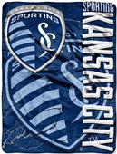 MLS Sporting KC Concrete Micro Raschel Throw MLS Sporting KC Concrete Micro Raschel Throw