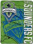 MLS Seattle Sounders Concrete Micro Raschel Throw MLS Seattle Sounders Concrete Micro Raschel Throw