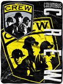 MLS Columbus Crew Concrete Micro Raschel Throw MLS Columbus Crew Concrete Micro Raschel Throw