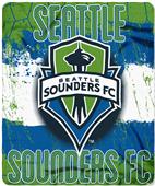MLS Seattle Sounders Blast Fleece Throw MLS Seattle Sounders Blast Fleece Throw