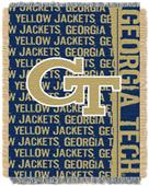 Northwest Georgia Tech Double Play Jaquard Throw Northwest Georgia Tech Double Play Jaquard Throw