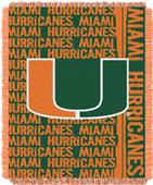 Northwest Miami Double Play Jaquard Throw Northwest Miami Double Play Jaquard Throw