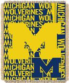 Northwest Michigan Double Play Jaquard Throw Northwest Michigan Double Play Jaquard Throw