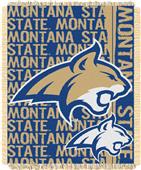 Northwest Montana State Double Play Jaquard Throw Northwest Montana State Double Play Jaquard Throw