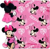 NFL Bears Disney Minnie Hugger & Fleece Throw NFL Bears Disney Minnie Hugger & Fleece Throw