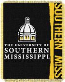 Northwest Southern Miss Double Play Jaquard Throw Northwest Southern Miss Double Play Jaquard Throw