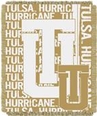 Northwest Tulsa Double Play Jaquard Throw Northwest Tulsa Double Play Jaquard Throw