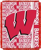 Northwest Wisconsin Double Play Jaquard Throw Northwest Wisconsin Double Play Jaquard Throw