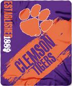 Northwest Clemson Painted Fleece Throw Northwest Clemson Painted Fleece Throw