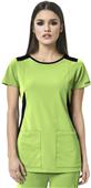 WonderWink HP Womens Neo Boat Neck Scrub Top WonderWink HP Womens Neo Boat Neck Scrub Top