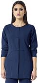 WonderWink HP Womens Prism Snap Front Scrub Jacket WonderWink HP Womens Prism Snap Front Scrub Jacket