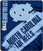 Northwest UNC Painted Fleece Throw Northwest UNC Painted Fleece Throw