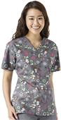 WonderWink Womens Bravo V-Neck Scrub Top WonderWink Womens Bravo V-Neck Scrub Top